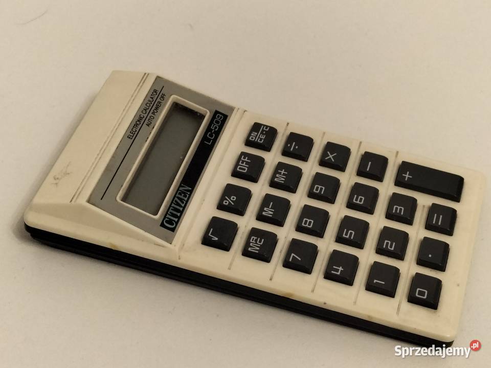 Kalkulator Citizen LC509 Warszawa