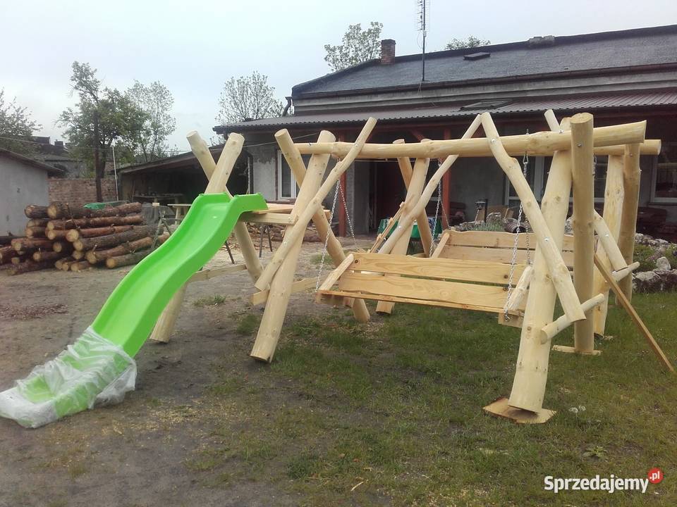 Huśtawka Ogrodowa Meble Ogrodowe Super masywne Zawiercie sprzedam