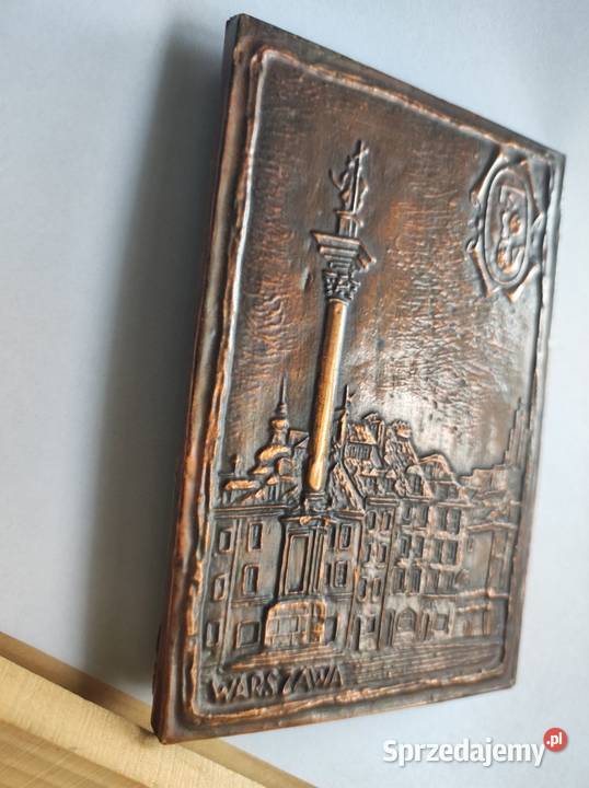 vintage retro PRL zabytek unikat płaskorzeźba Rękodzieło Rękodzieło Kielce sprzedam