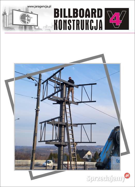 Billboard V4 Konstrukcja Reklamowa nowa Trzebinia