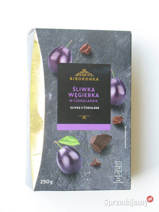 Śliwka Węgierka w czekoladzie 250 g Kraków