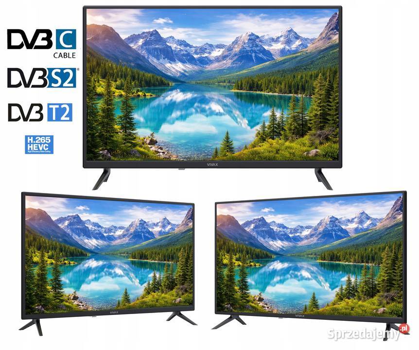 TELEWIZOR 32 LED HD 80 VIVAX 32LE117T2S2 DVBT2S2 Skawina sprzedam
