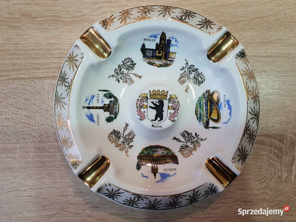 Popielnica porcelanowa Schedel Bavaria Porcelana i szkło lubuskie Nowa Sól sprzedam