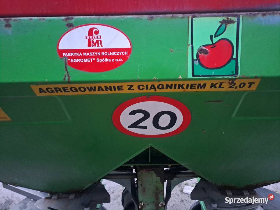 Rozsiewacz Do Nawozu Agromet Unia Brzeg MX 950