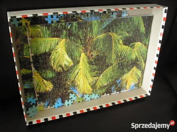 Egzotyczne puzzle z 1000 klocków