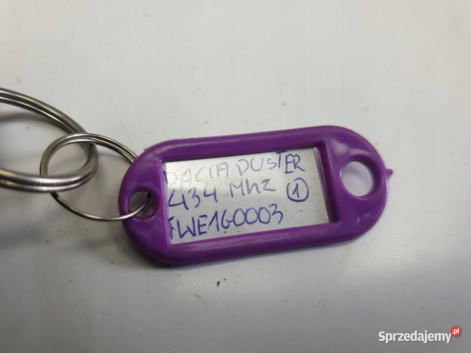 Dacia Duster KLUCZYK PILOT Scyzoryk FWE1G0003 lubelskie