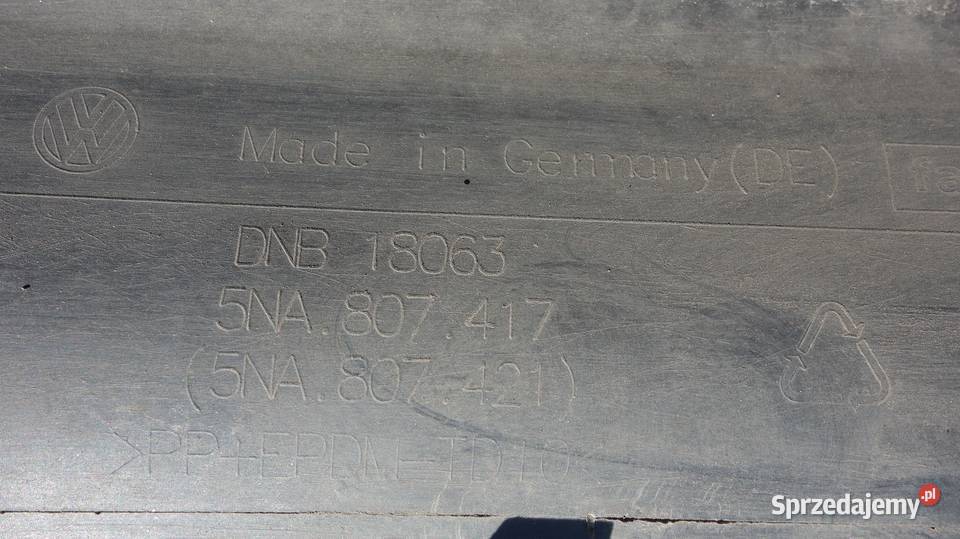 VW TIGUAN II ZDERZAK TYŁ TYLNY