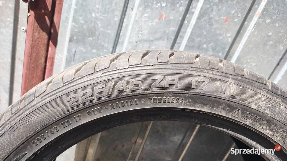 Sprzedam 4 opony r17 22545 kujawsko-pomorskie Dzierzążno