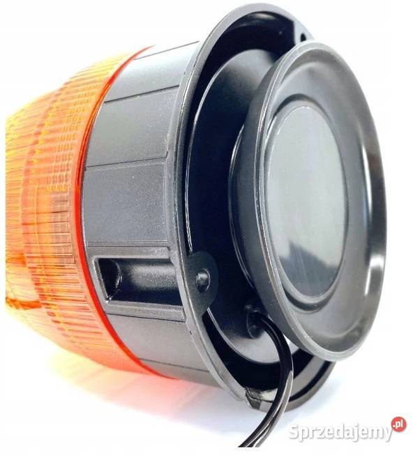 LAMPA BŁYSKOWA 24 LED 4 BŁYSKI KOGUT Magnes Wrocław
