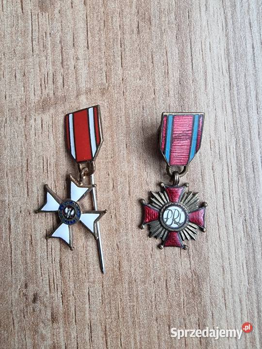 Medal Odznaenie Krzyż Orderu Odrodzenia Polski Sosnowiec