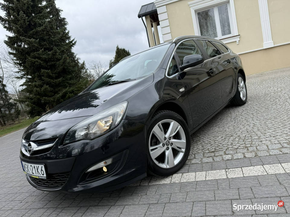 Opel Astra Opel Astra J 14T Lift 2014r Nawigacja wielofunkcyjna kierownica Sokołów Podlaski
