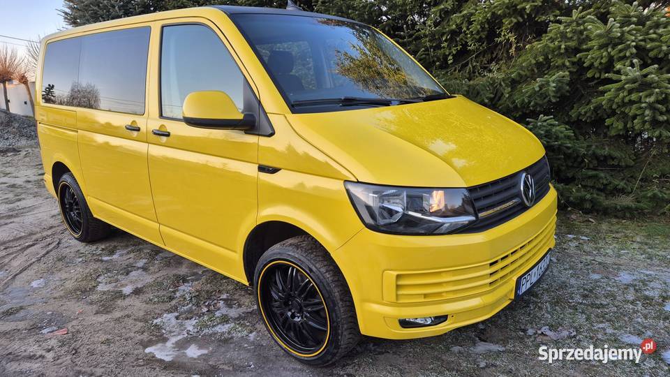 Volkswagen T6 7osobowy manual 154 Alu 19 16r Pleszew
