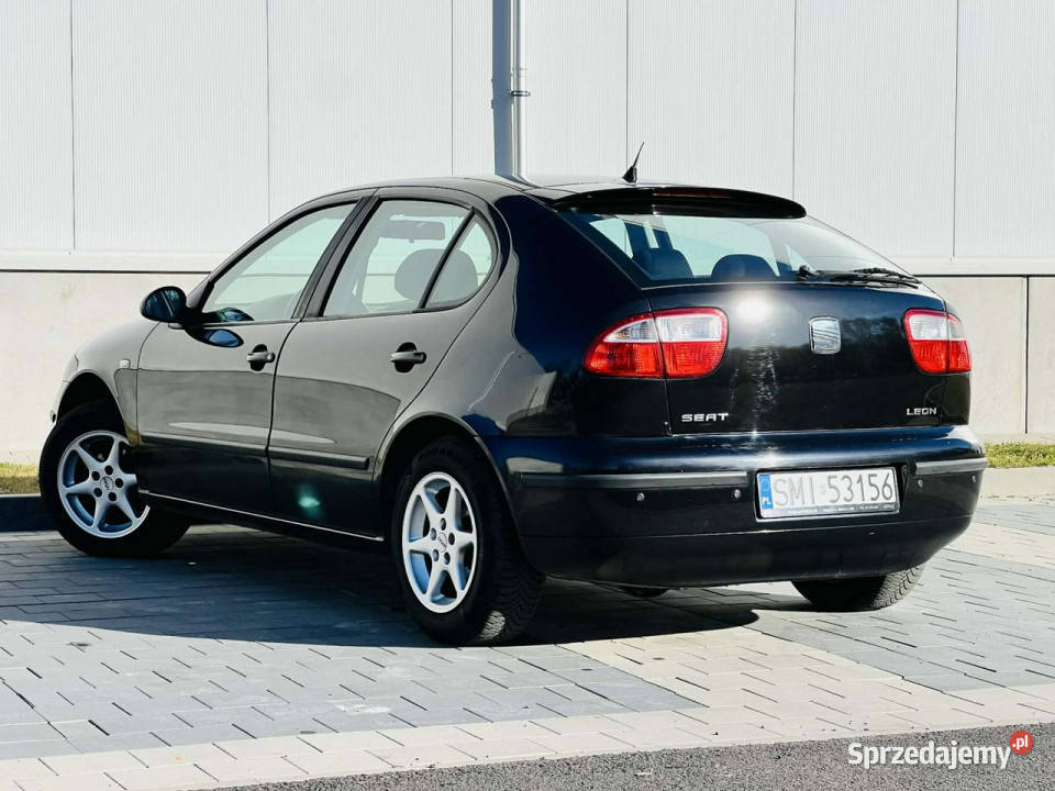 Seat Leon Seat Leon I 16 16V 105 LPG niski czarny Mikołów sprzedam
