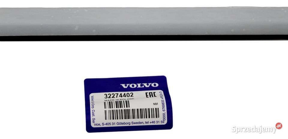 VOLVO S60 III tylna prawa listwa drzwi black OE Bielany Wrocławskie
