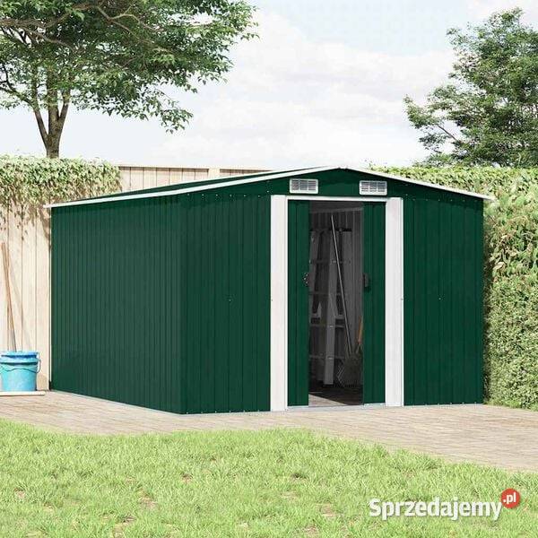 vidaXL Szopa ogrodowa 257 x 298 x 178 metal Warszawa sprzedam