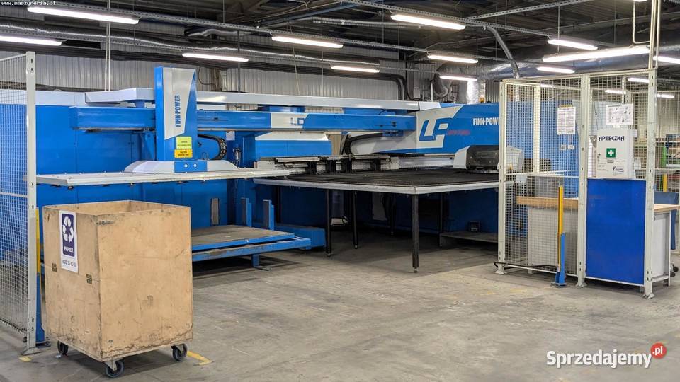 Wykrawarka z laserem FINNPOWER LP6 Jelenia Góra sprzedam