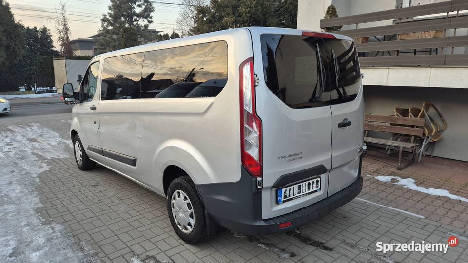 FORD TRANSIT CUSTOM 2017 9 OSOB manualna Częstochowa sprzedam