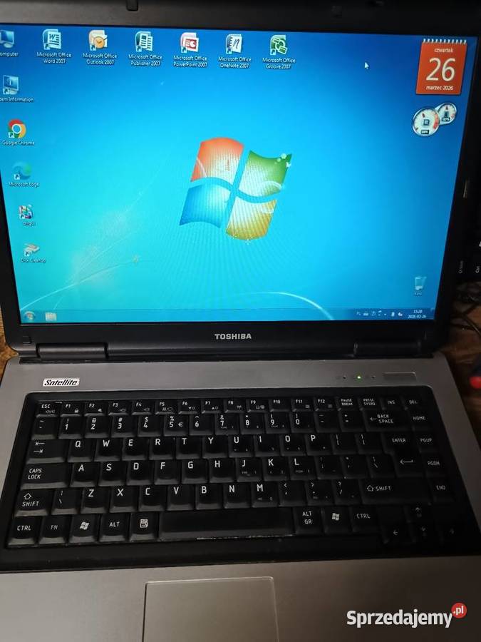 Komputer Toshiba Satelite Wągrowiec