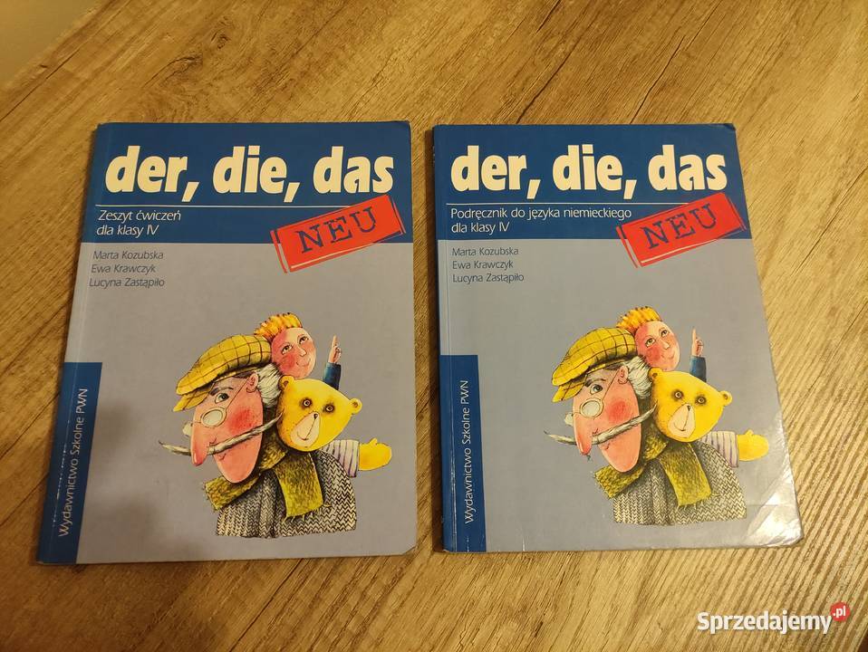 Podręcznik Język Niemiecki Klasa 4 Der Die Das Neu podręcznik, ćwiczenia j. niemiecki kl. IV Rzeszów