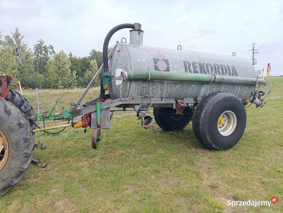 Beczkowóz beczka asenizacyjna szambiarka nieuszkodzony Stężyca