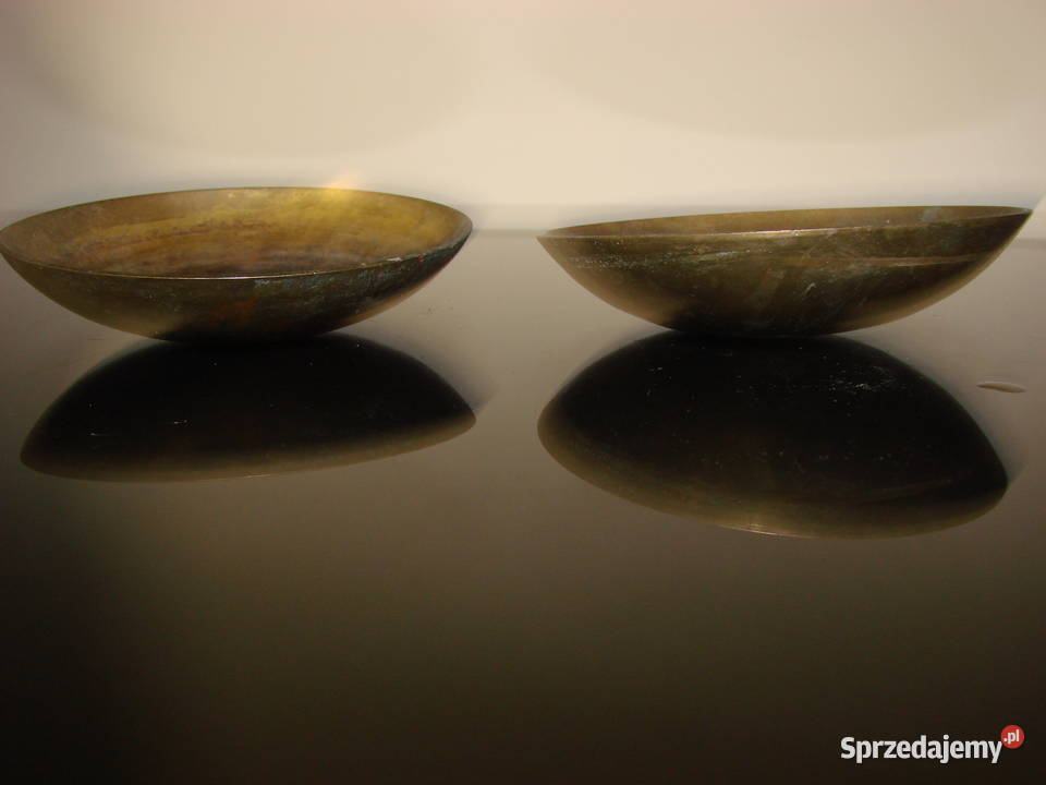 mosiężne miseczki podstawki Pruszcz Gdański