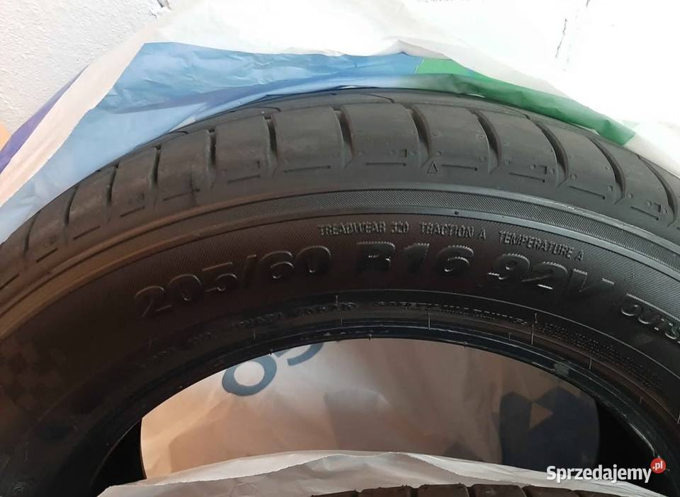 4 NOWE OPONY LETNIE KUMHO 20560R16 92V 2025 Samochodowe pomorskie