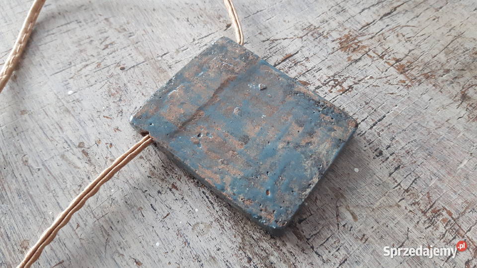 Naszyjnik ceramiczny ręcznie wykonany mazowieckie Otwock