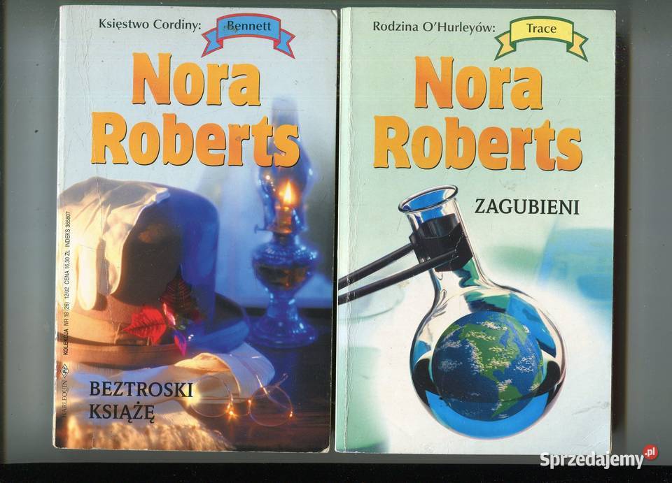Nora Roberts ZESTAW 9 tytułów Miłość na miękka Szczecin sprzedam