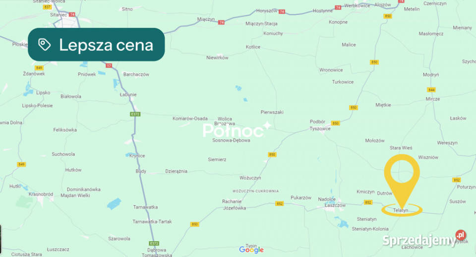 Drewniany dom z dużą działką i sademTelatyn Sprzedaż