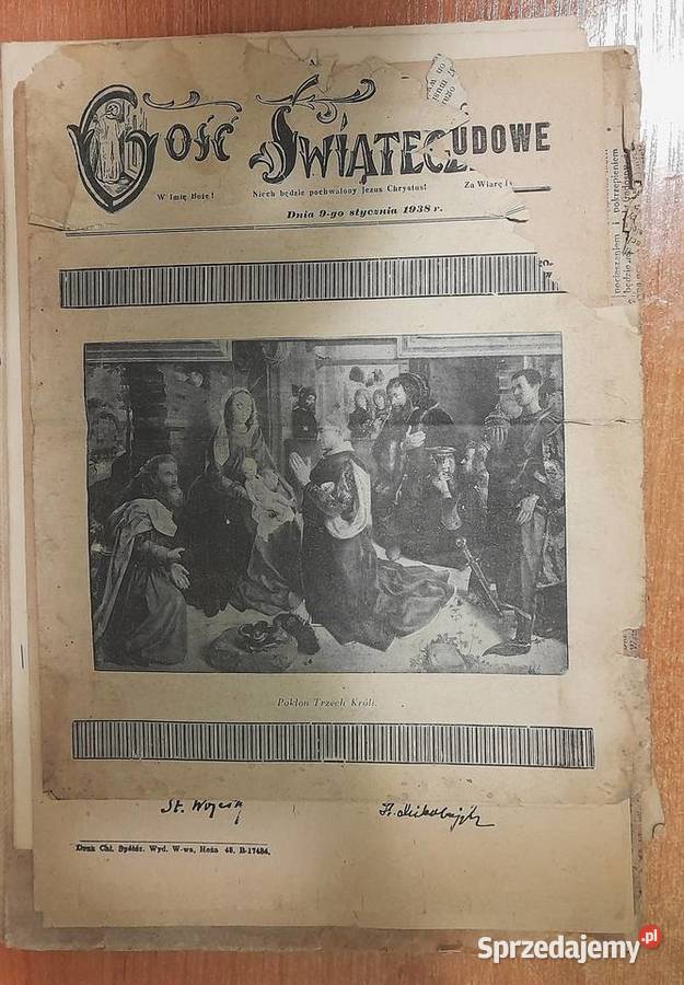 Sprzedam stare gazety Gdańsk sprzedam