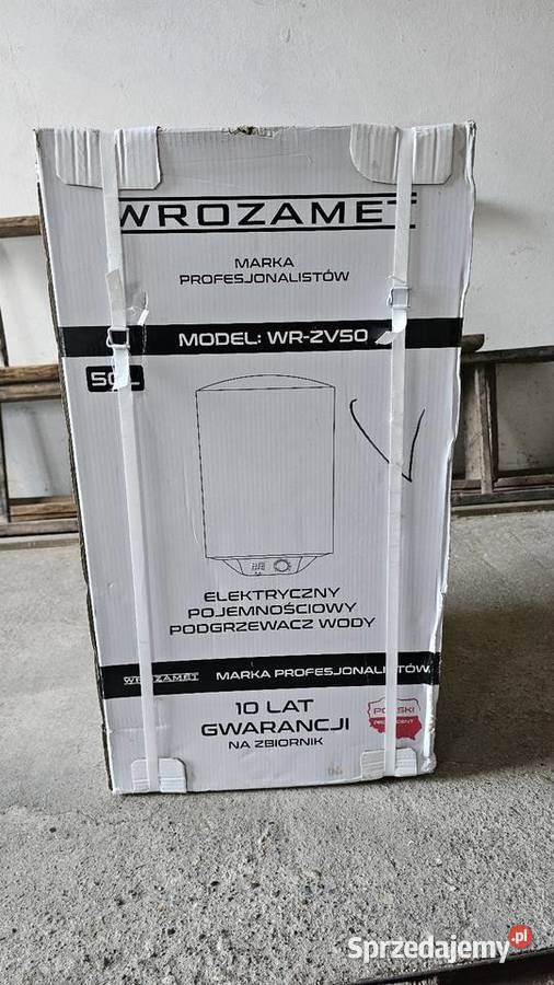 Elektryczny pojemnościowy podgrzewacz wody 50l Pozostałe mazowieckie Mogielnica