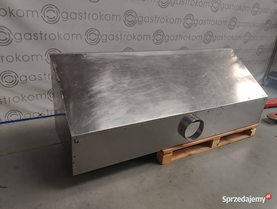 Okap przyścienny trapezowy 192x65x60 bez łapaczy Wrocław