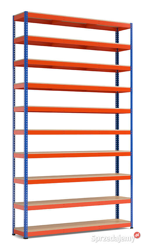 Regał magazynowy 1981x1231x1229mm 10P WIÓR 467 B