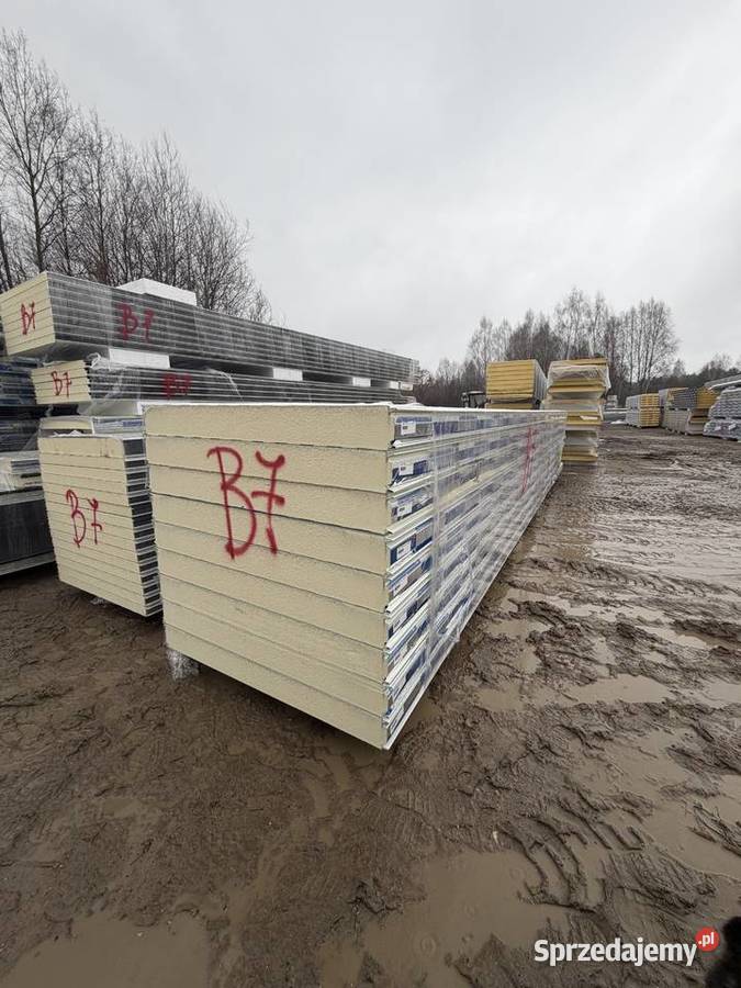 Płyta warstwowa piana PIR i WEŁNA Bryzgów