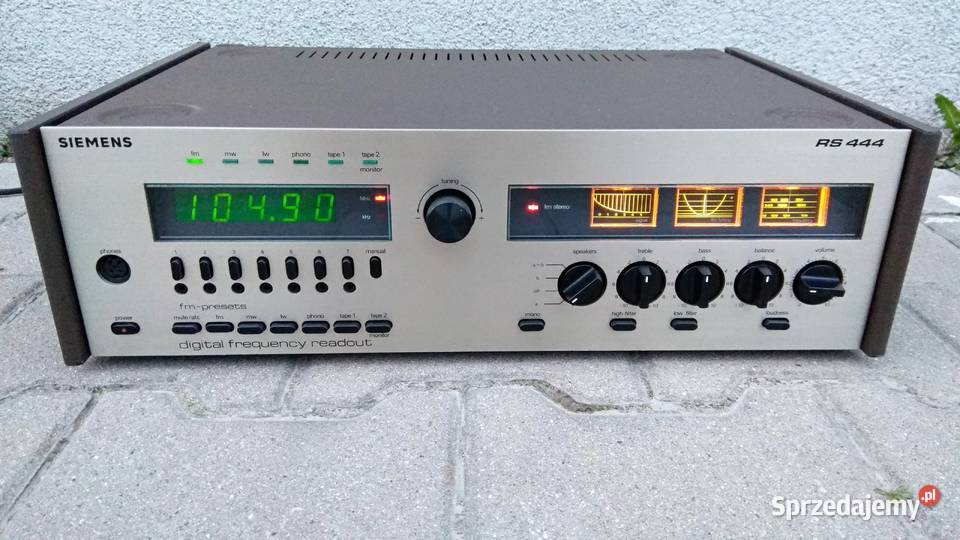 Unikatowy Siemens RS 444 retro vintage Świebodzice