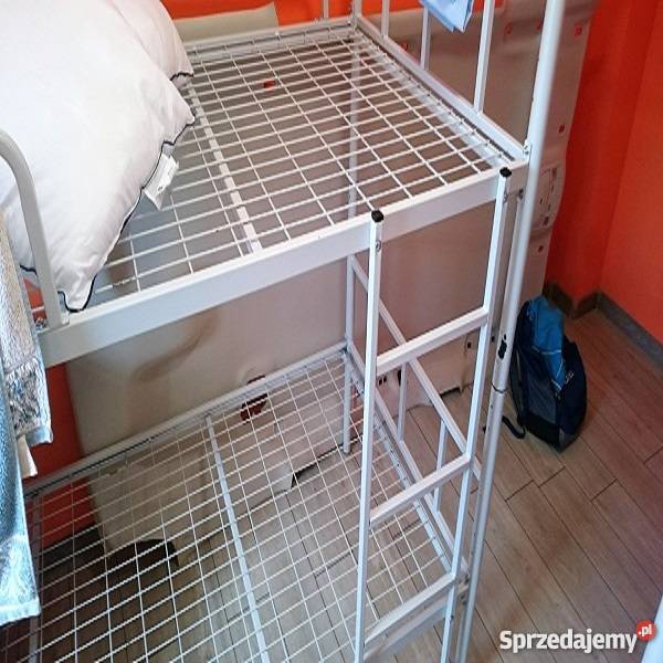 Łóżka piętrowe pracownicze stalowe łatwy montaż Lubin