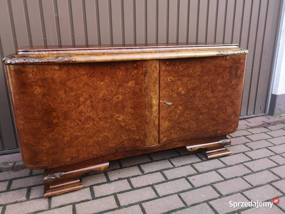 Komoda ARTDECO RTV OrzechCzeczot Niska Stara Meble wielkopolskie Swarzędz sprzedam