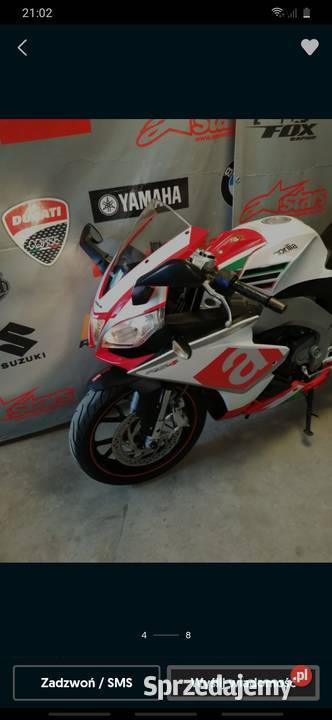 Aprilla rs4 12550 swap świętokrzyskie Bełzów