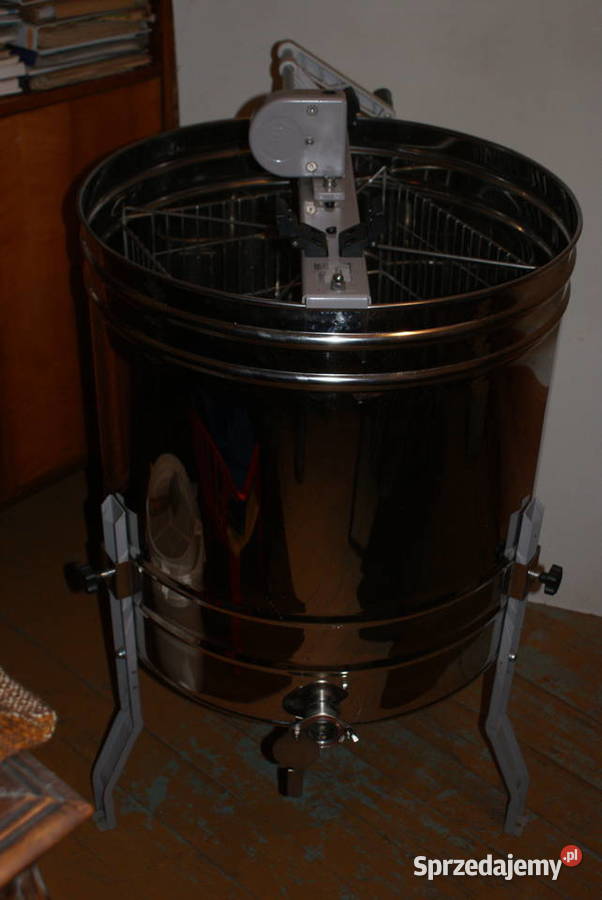 Wirówka do miodu miodarka ręczna 4 ramkowa Łysoń Wawrzeńczyce sprzedam