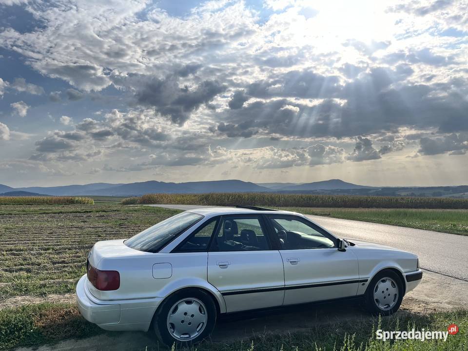 AUDI 90 B4 CS 28V6 Automat Klima Skóra bogate małopolskie Zator sprzedam