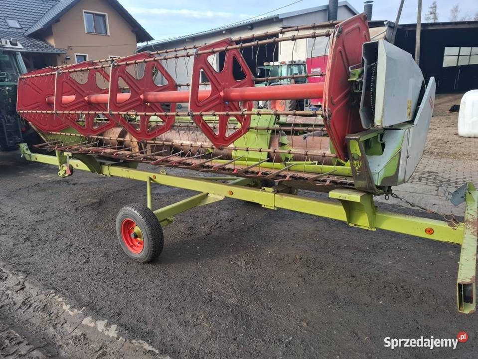 claas dominator 108 sl maxi heder 51m napęd Biała