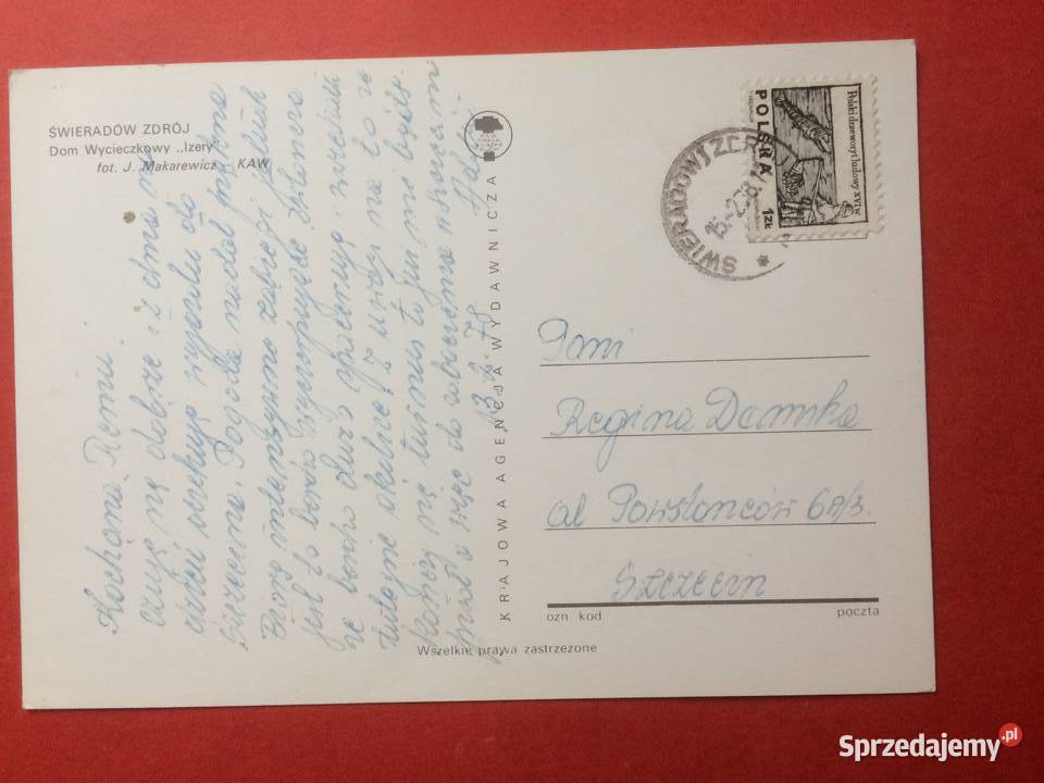 630 Widokówka Świeradów Zdrój Szczecin
