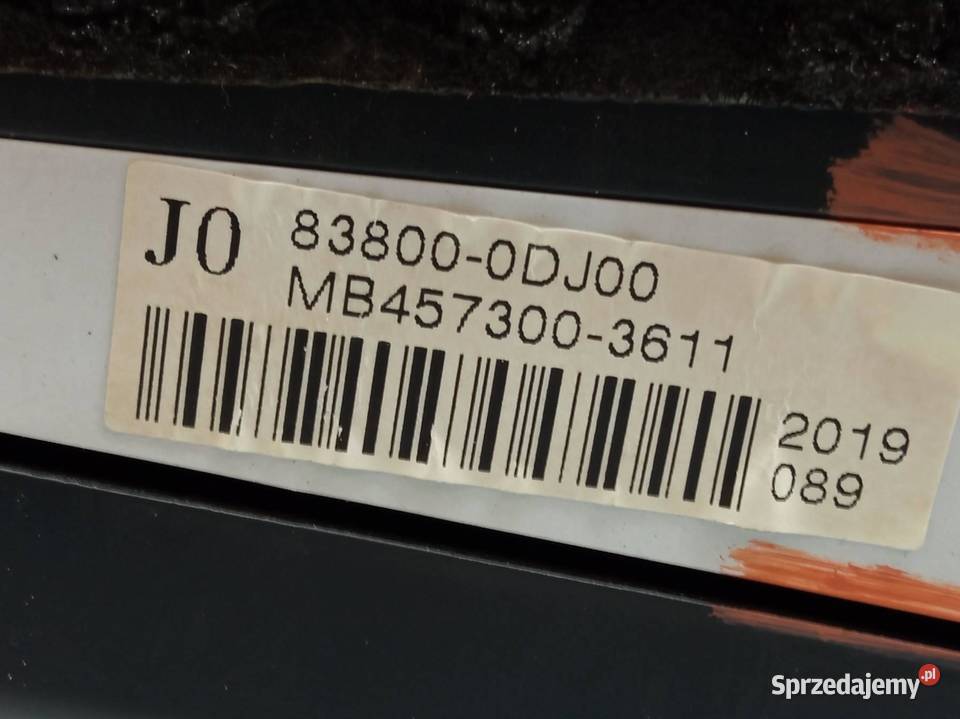 LICZNIK EU 838000DJ00 13 B Toyota Yaris II świętokrzyskie