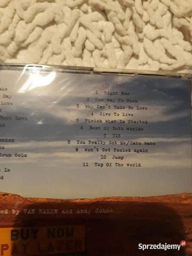 VAN HALEN LIVE Right here Right now 2 CD klasyka Rzeszów