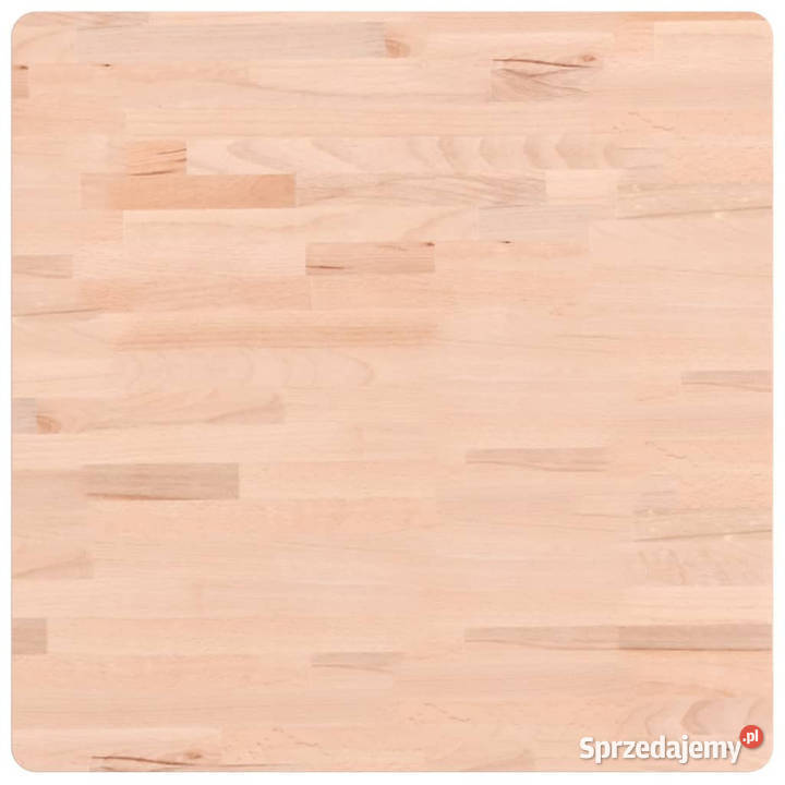 Blat do stolika 60x60x25 kwadratowy lite drewno Warszawa