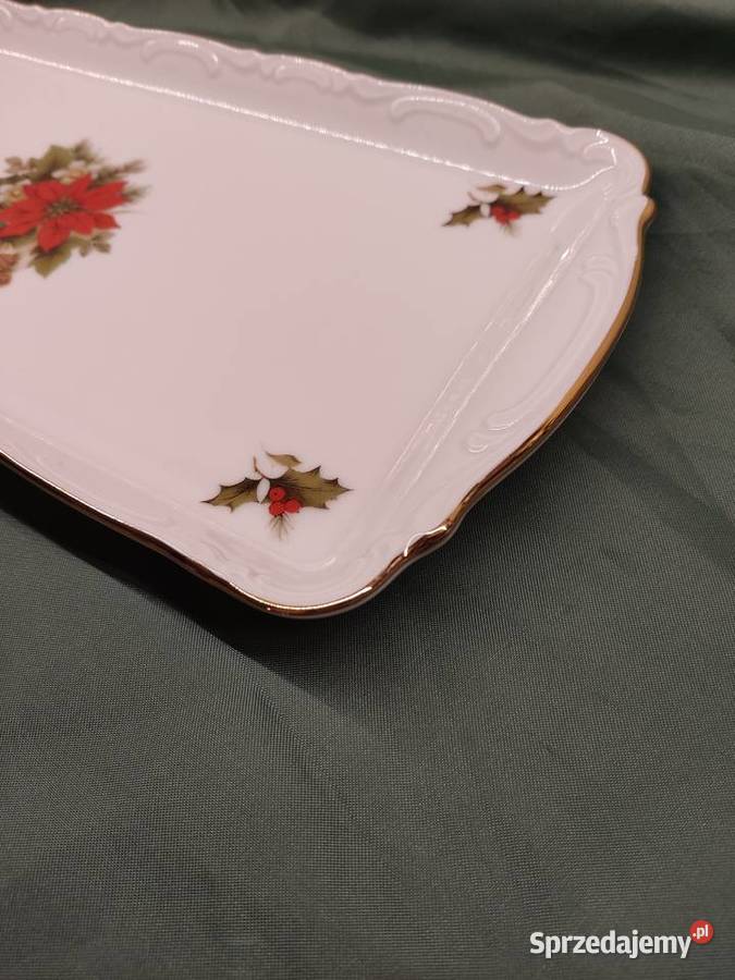 Talerz porcelanowy prostokątny Mitterteich Wyposażenie wnętrz Głuchołazy sprzedam