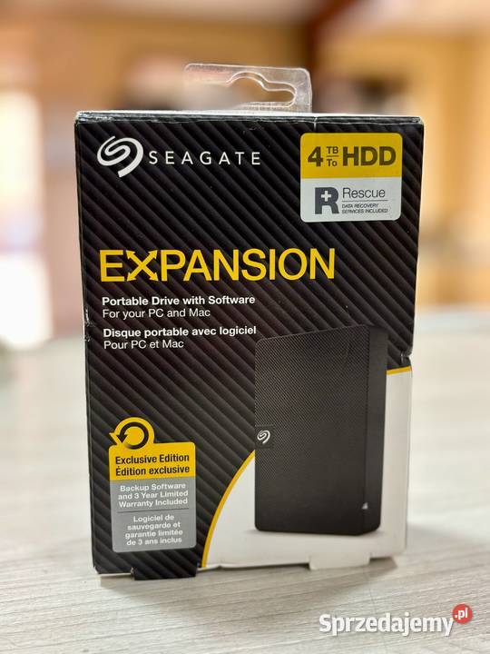 Dysk twardy Seagate Expansion STKN4000400 4TB zewnętrzny Dyski warmińsko-mazurskie Elbląg