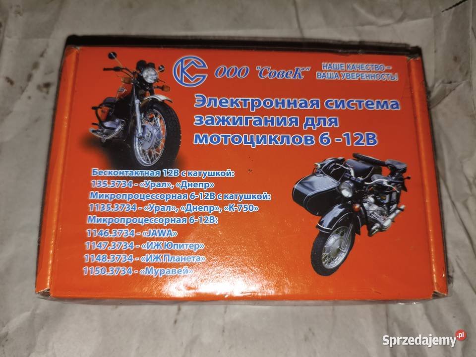 Aparat zapłonowy Sovek 612v K750 M72 Ural Dniepr