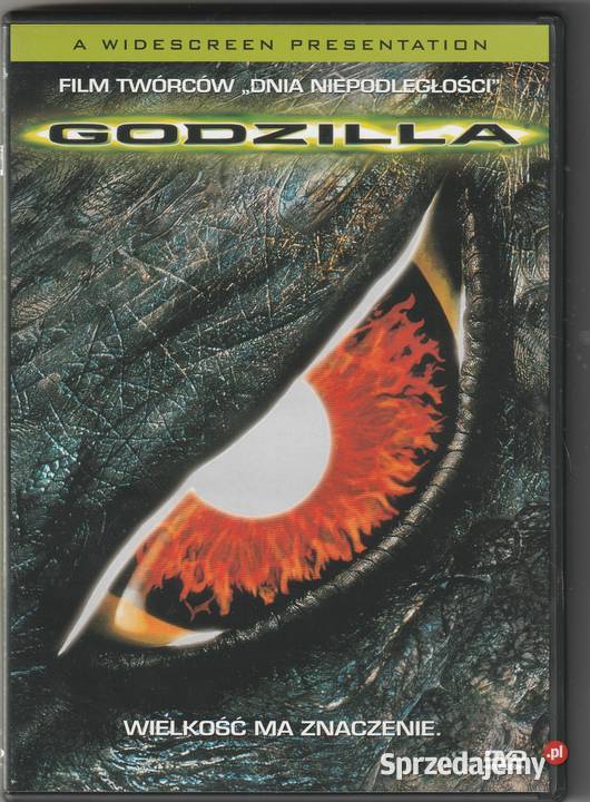 Godzilla Frank Welker Clyde Kusatsu DVD mazowieckie Pruszków