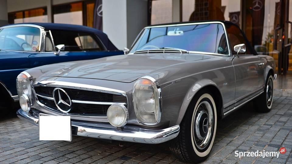 Mercedes pagoda w113 sl280 zderzak przedni przod